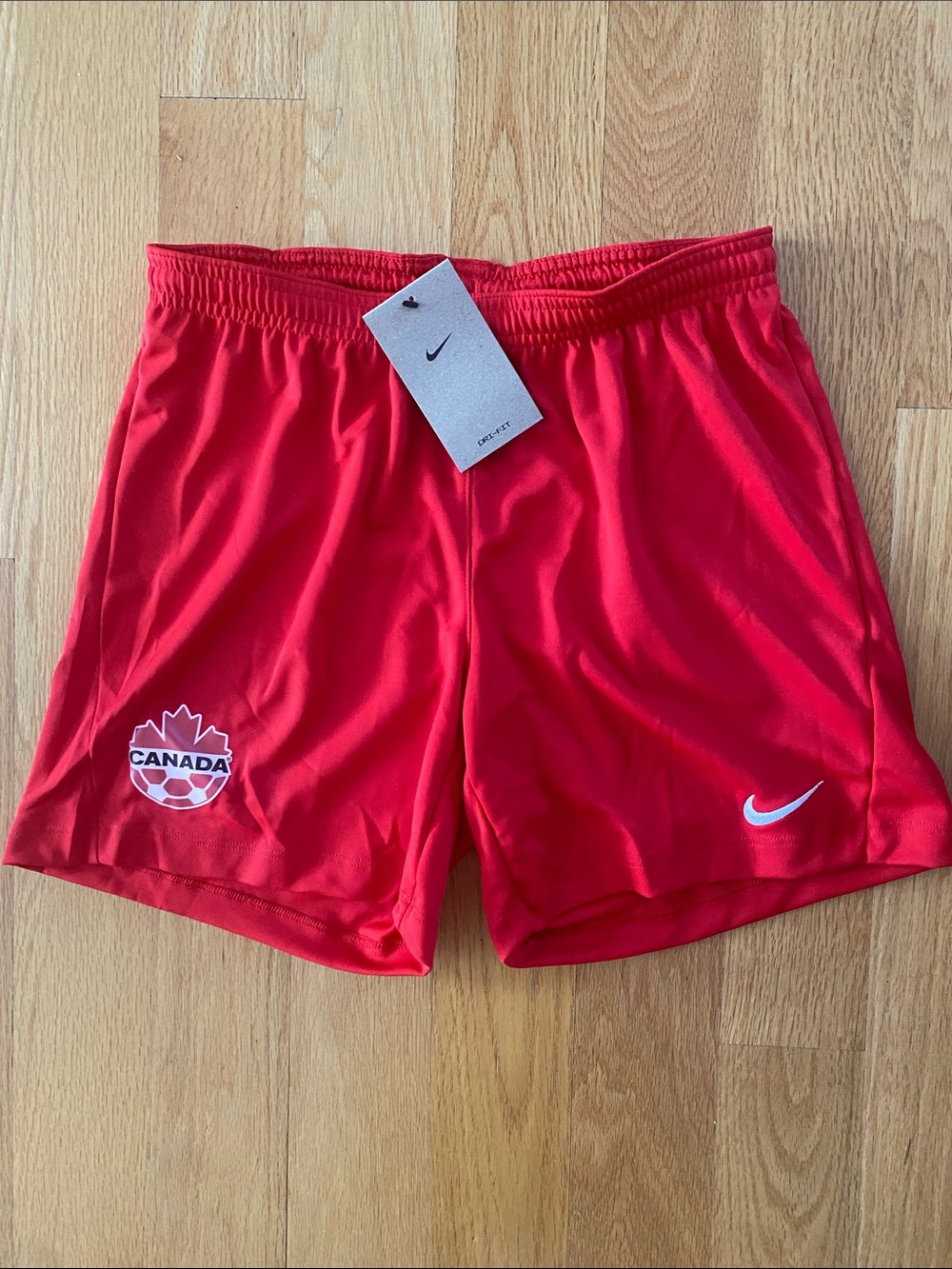 Nike Red Canada Soccer Training Shorts